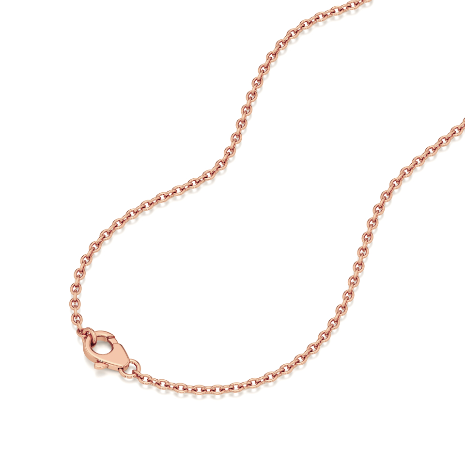 14k Rose Gold An exquisite three Layered Necklace