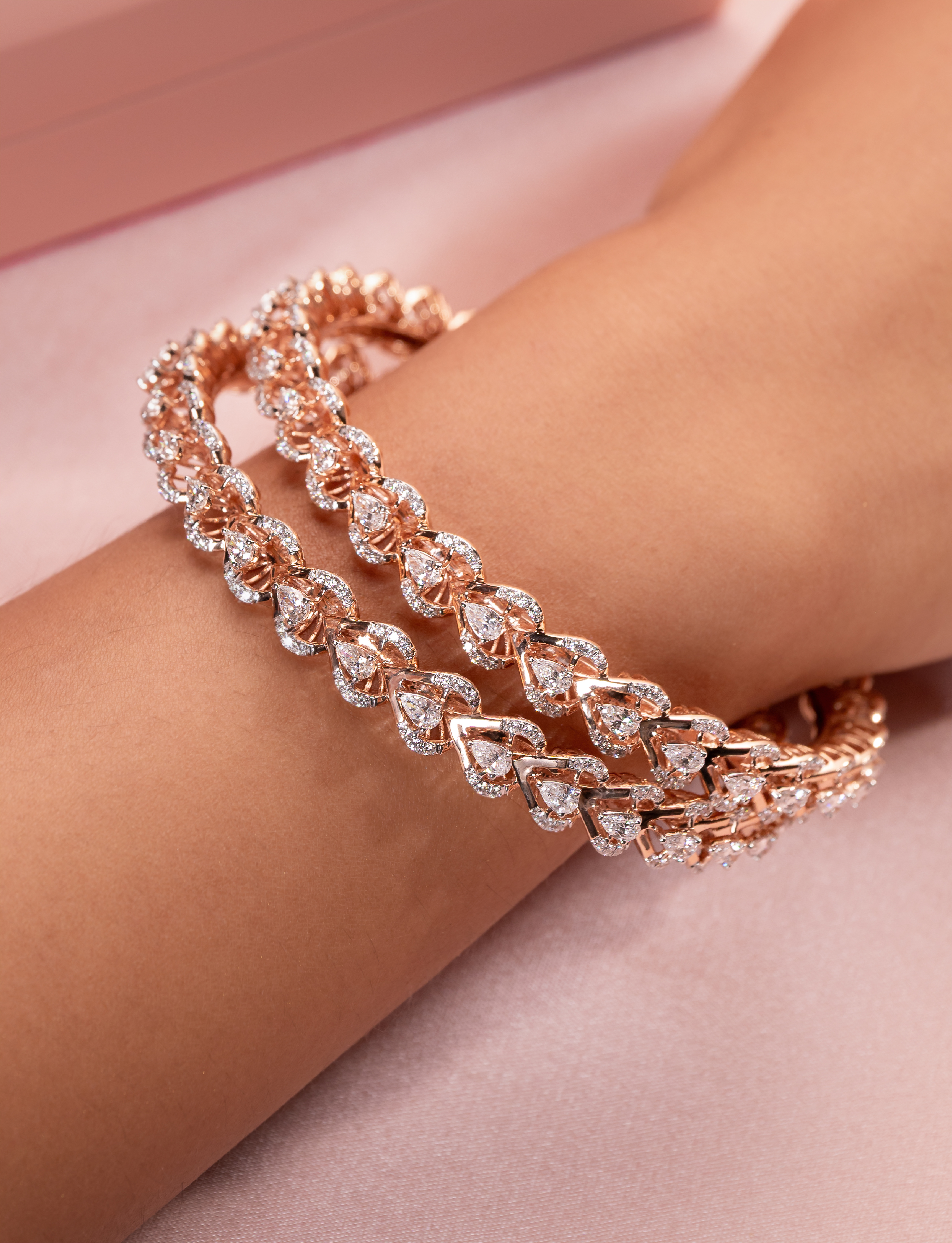Delicate Diamond Bracelets